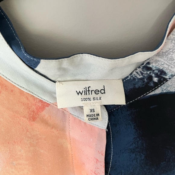 Aritzia Wilfred Bossut Dress 100% Silk - Picture 4 of 4